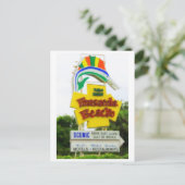 Pensacola Beach von Florida - Rechts abbiegen Postkarte (Stehend Vorderseite)