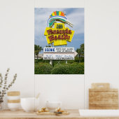 Pensacola Beach-Zeichen Poster (Küche)
