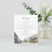 PENSACOLA Downtown Florida Details Karte (Stehend Vorderseite)