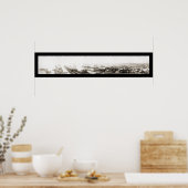 Pensacola, FL Harbour Foto 1909 Poster (Küche)