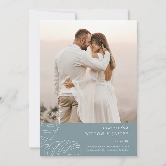 Pensacola Flat Save the Date Card (Vorderseite)