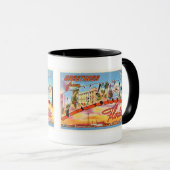 Pensacola Florida alte Vintage Reise-Andenken Tasse (VorderseiteRechts)