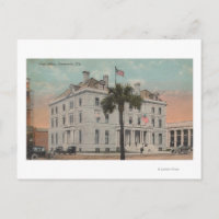 Pensacola, Florida - Außenansicht der Post