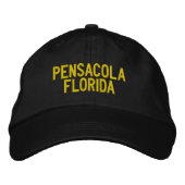 Pensacola, Florida Bestickte Baseballkappe (Vorderseite)
