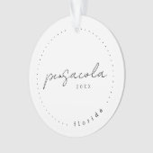 Pensacola Florida FL Travel Staaten Simple Ornament (Vorderseite)