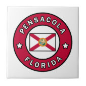 Pensacola Florida Fliese (Vorderseite)