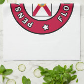 Pensacola Florida Geschirrtuch (Gefaltet)