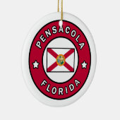 Pensacola Florida Keramik Ornament (Rechts)