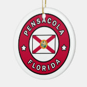 Pensacola Florida Keramik Ornament (Links)