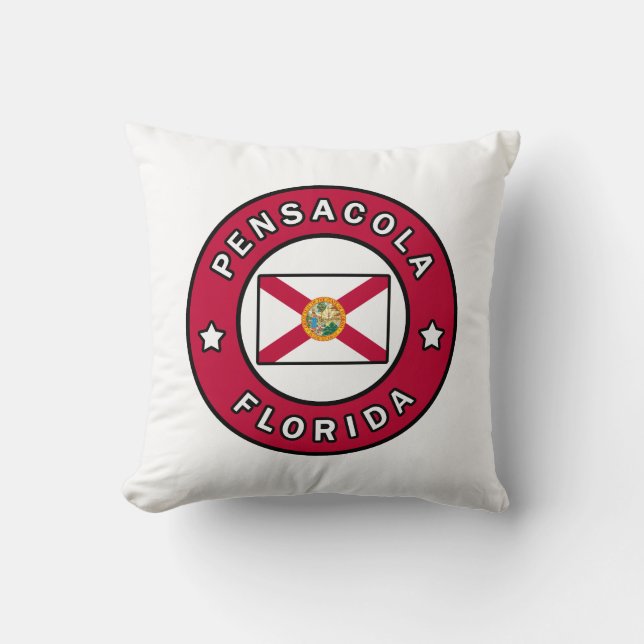 Pensacola Florida Kissen (Vorderseite)