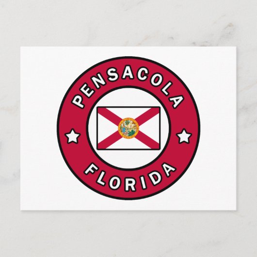 Pensacola Florida Postkarte (Vorderseite)