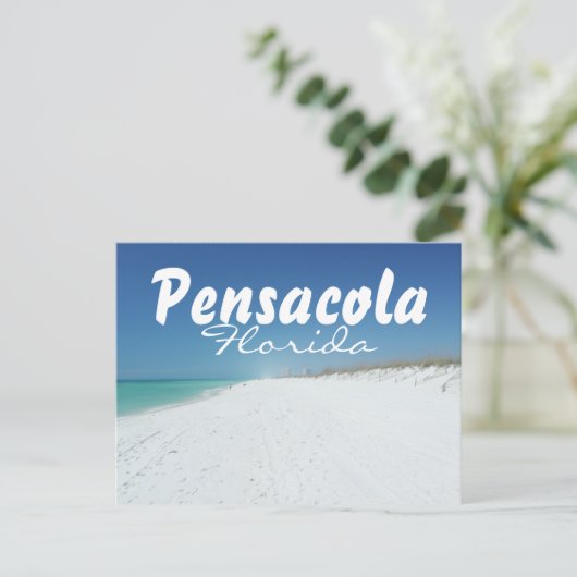 Pensacola Florida Postkarte (Stehend Vorderseite)