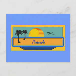 Pensacola Florida Postkarte