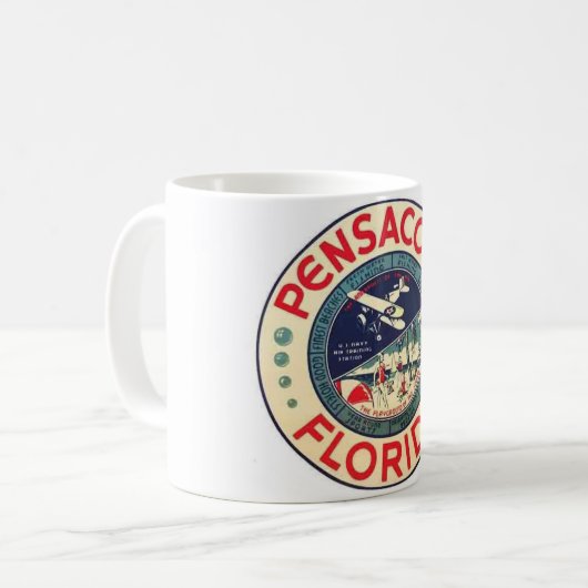 Pensacola Florida Tasse (Vorderseite Links)