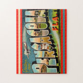 Pensacola Florida Vintage 11x14 Puzzle (Vertikal)