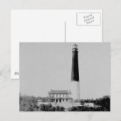 Pensacola Lighthouse Postkarte (Vorne/Hinten)