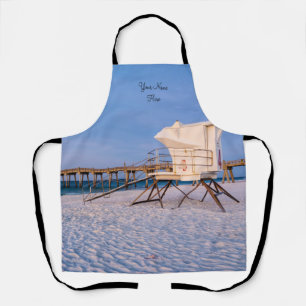 Pensacola Morning Rettungsschwimmer und Pier Schür Schürze