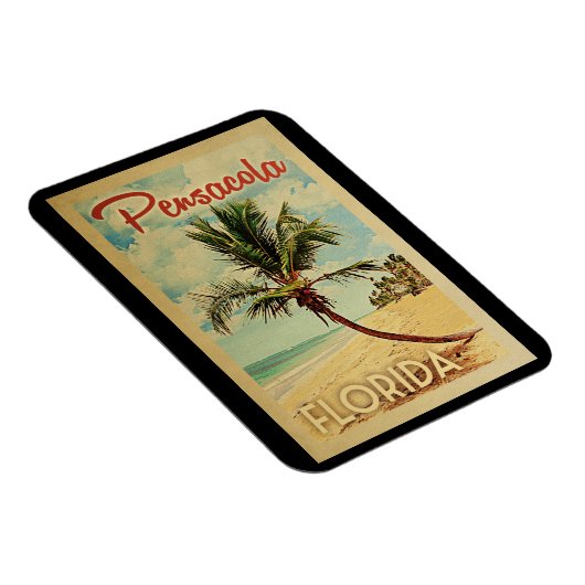 Pensacola Palm Tree Magnet (Rechte Seite)