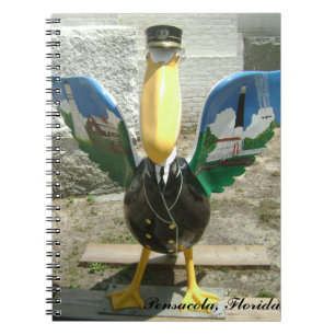Pensacola-Pelikan Notizblock