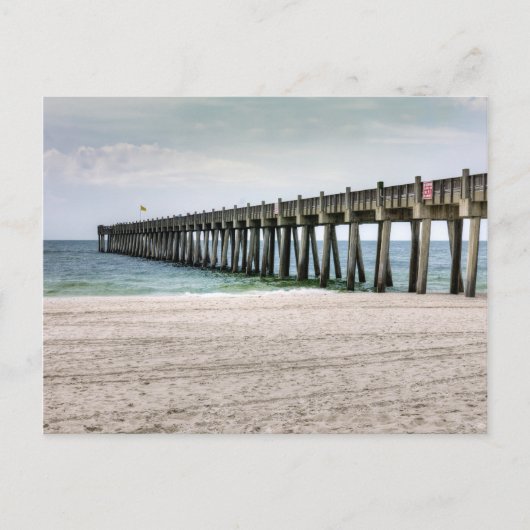 Pensacola Pier Postkarte (Vorderseite)