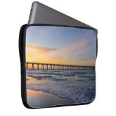 Pensacola Pier Shoreline Sunrise Laptop-Sieb Laptopschutzhülle (Vorne Rechts)