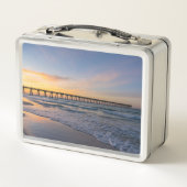 Pensacola Pier Shoreline Sunrise Lunchbox (Rückseite)