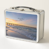 Pensacola Pier Shoreline Sunrise Lunchbox (Vorderseite)
