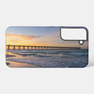 Pensacola Pier Shoreline Sunrise Samsung Fall Galaxy Hülle