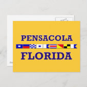 Pensacola Postcard Postkarte (Vorne/Hinten)