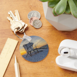 Pensacola Rettungsstation Sunrise Key Chain Schlüsselanhänger