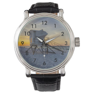 Pensacola Rettungsstation Sunrise Wrist Watch Armbanduhr