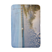 Pensacola Sand Dunes Pier Morning Bath Matts Badematte (Vorderseite Vertikal)