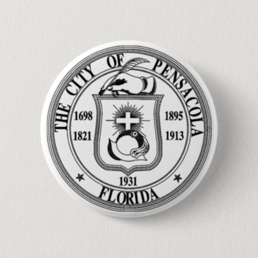 Pensacola-Siegel Button (Vorderseite)