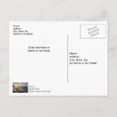 Pensacola Splashing Waves Sunrise Danke U Postcard Postkarte (Rückseite)