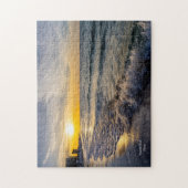 Pensacola Splashing Waves Sunrise Puzzle (Vertikal)