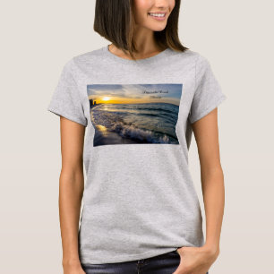 Pensacola Splashing Waves Sunrise Women's T - Shir T-Shirt