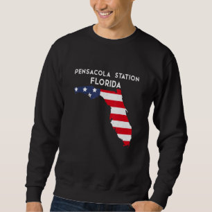 Pensacola Station Florida USA Staat America Travel Sweatshirt