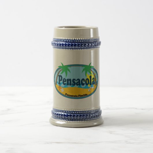 Pensacola-Strand Bierglas (Mittel)