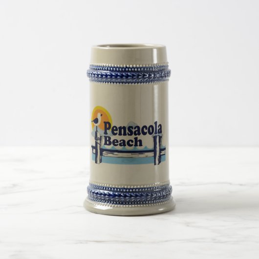 Pensacola-Strand Bierglas (Mittel)