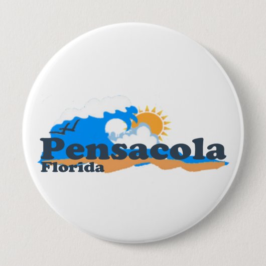 Pensacola-Strand Button (Vorderseite)