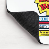 Pensacola-Strand-Zeichen Mousepad (Ecke)