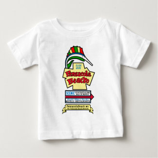Pensacola-Strand-Zeichen-Säuglings-T - Shirt
