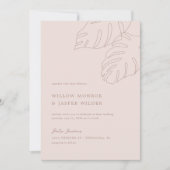 Pensacola Wedding Einladung (Vorderseite)