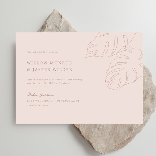 Pensacola Wedding Einladung
