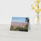 Pensando en ti (denken Sie an Sie) Spanische Karte (Gelbe Blume)