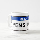 Pensilvania Mercosur Kaffeetasse (Vorderseite Links)