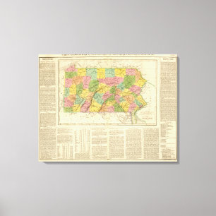 Pensilvanie USA Leinwanddruck