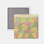 Pensilvanie USA Magnet (Vorderseite/Rückseite)