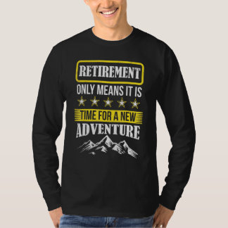 Pension Adventure Mountain Traveller Camper Wander T-Shirt