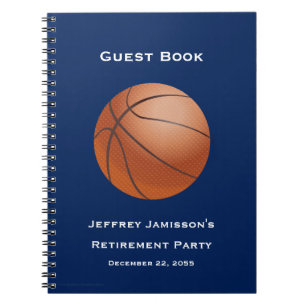Pension Party Gästebuch, Basketball Notizblock